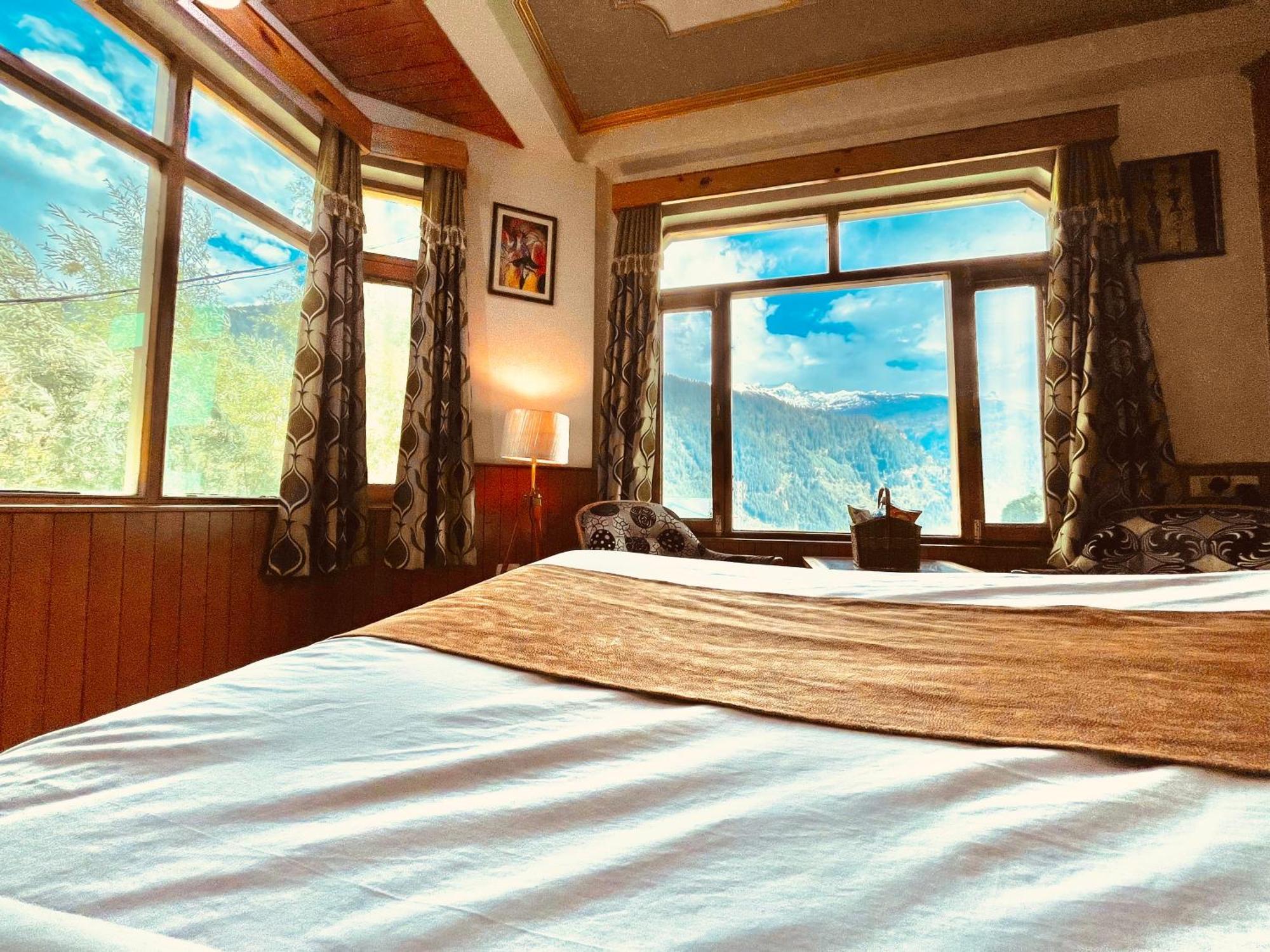 Woods Villa Cottage, Manali Exteriér fotografie