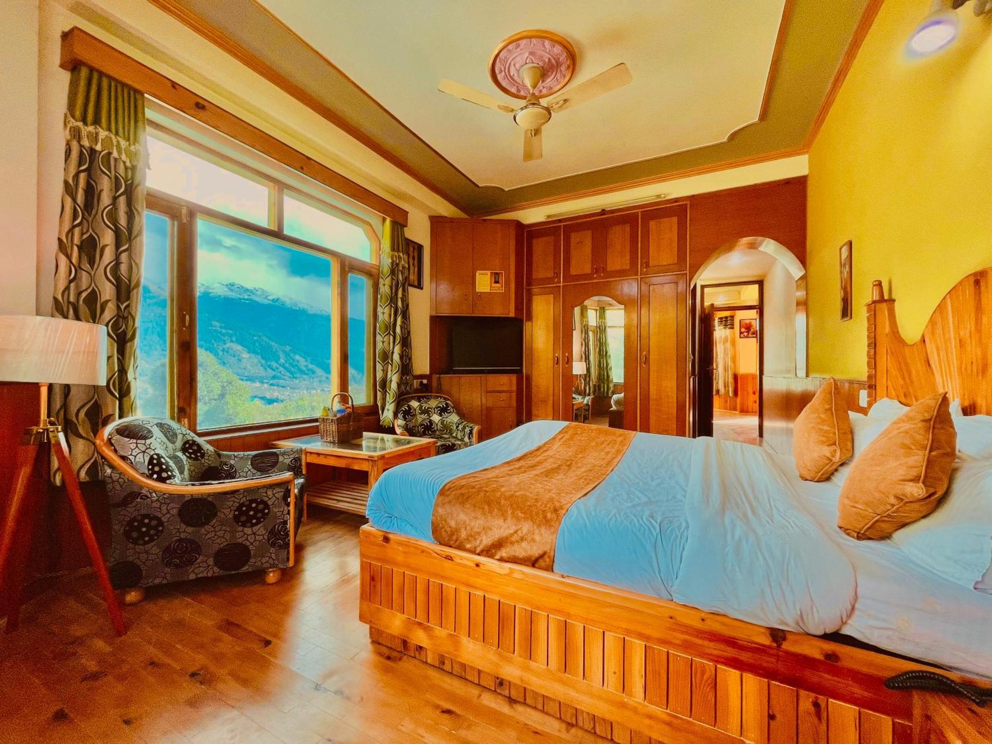 Woods Villa Cottage, Manali Exteriér fotografie