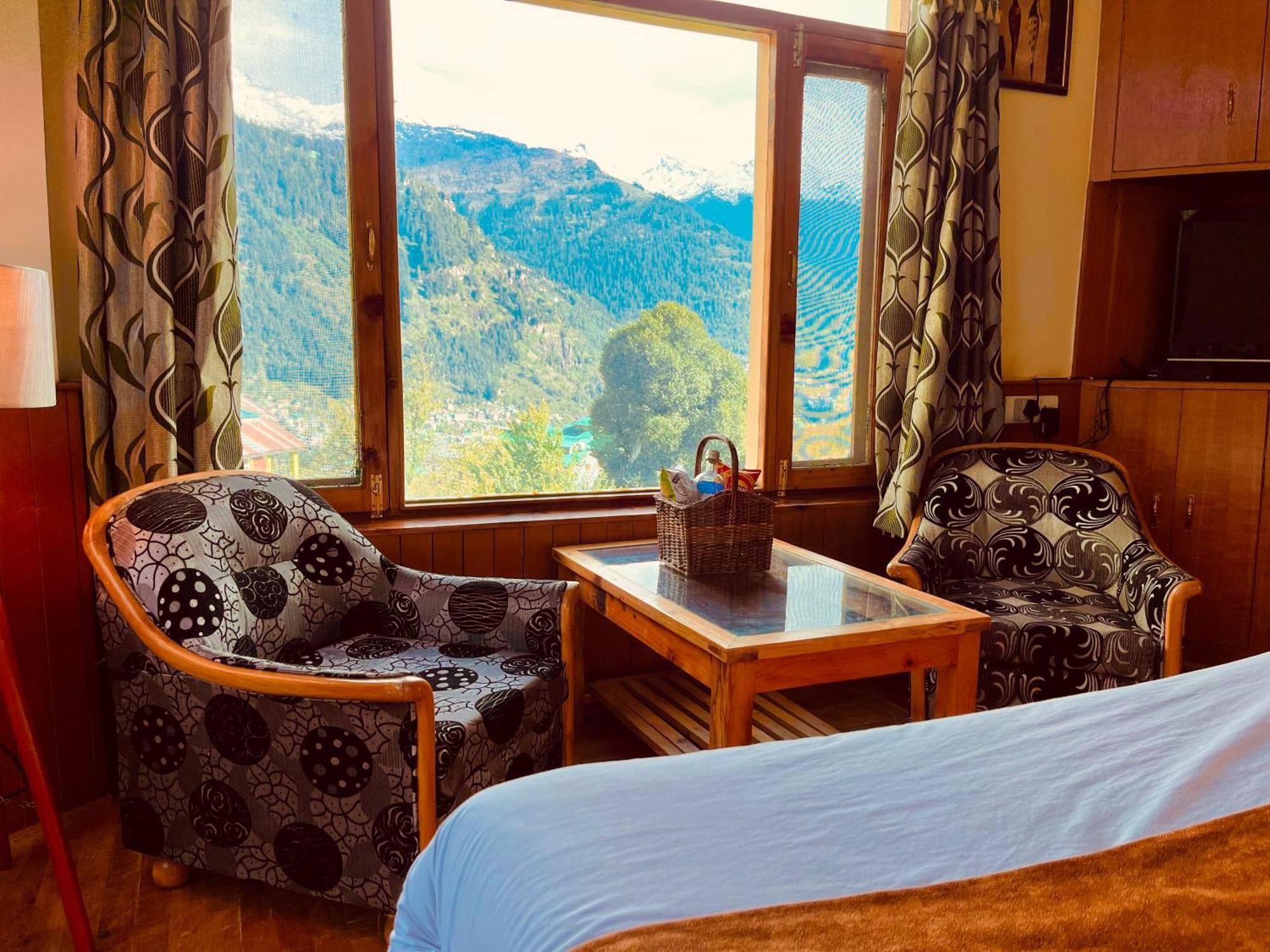 Woods Villa Cottage, Manali Exteriér fotografie