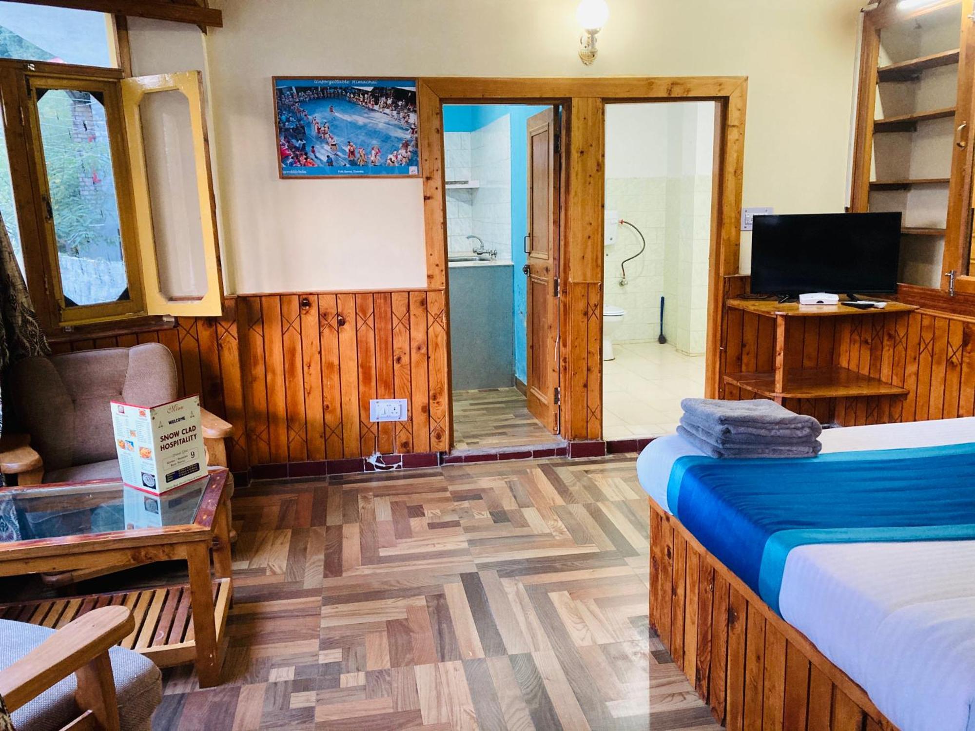 Woods Villa Cottage, Manali Exteriér fotografie