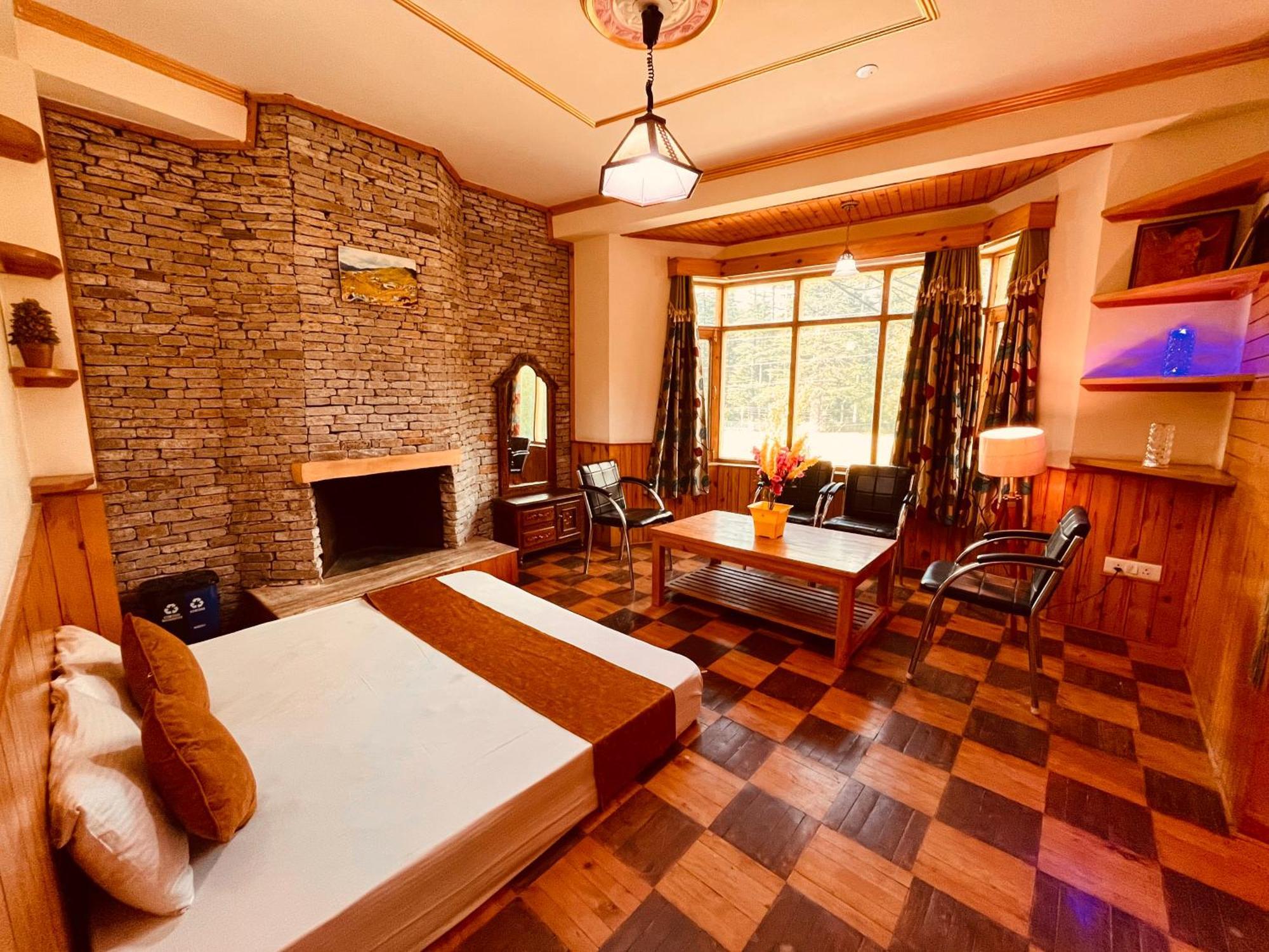Woods Villa Cottage, Manali Exteriér fotografie